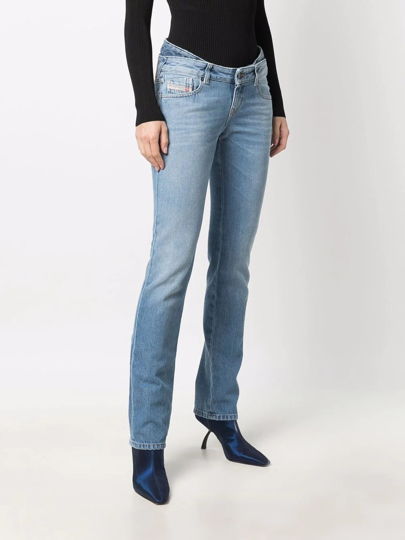 straight-leg low-rise jeans 3