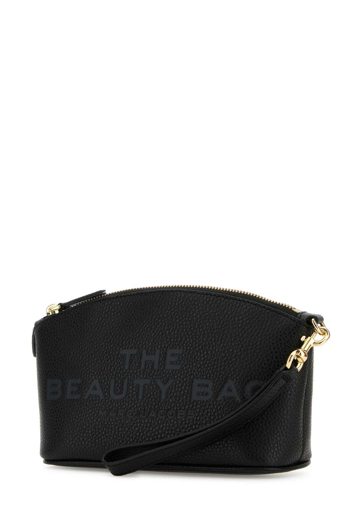 Marc Jacobs Women Black Leather Pouch - 2
