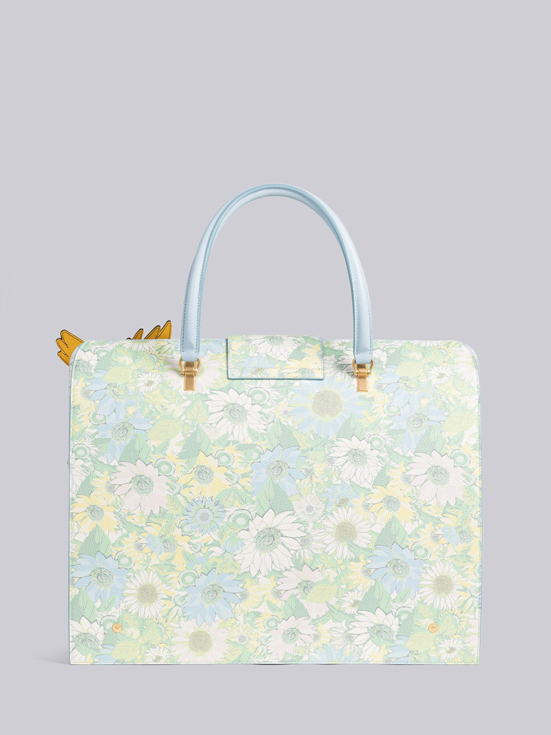 Pebble Grain Leather Flower Mr. Thom Bag 4