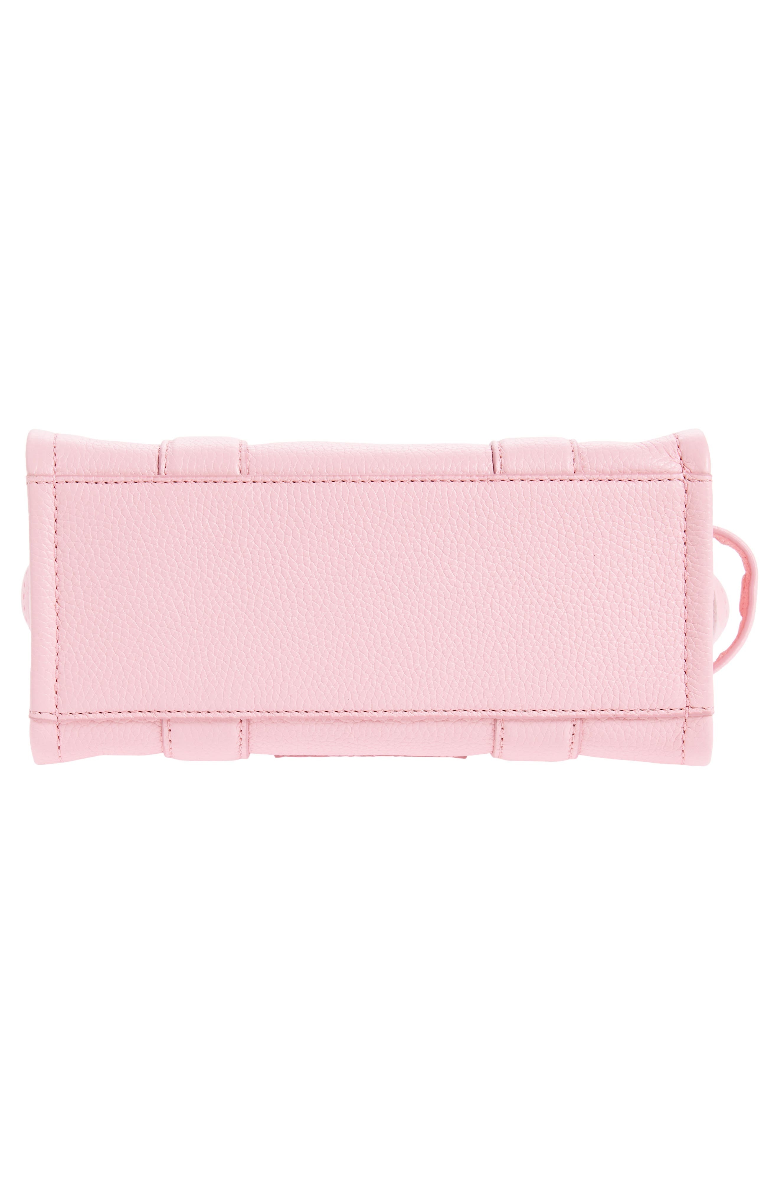 Marc Jacobs The Leather Small Tote Bag in Ribbon Pink at Nordstrom - 7