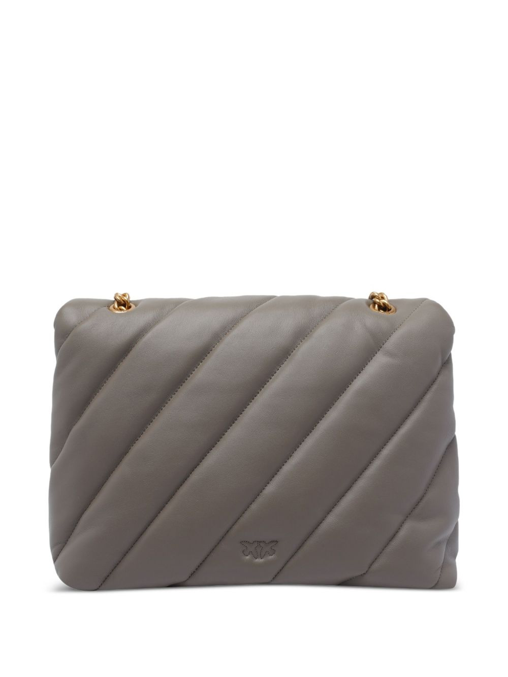 quilted bird-embellished shoulder bag - 2
