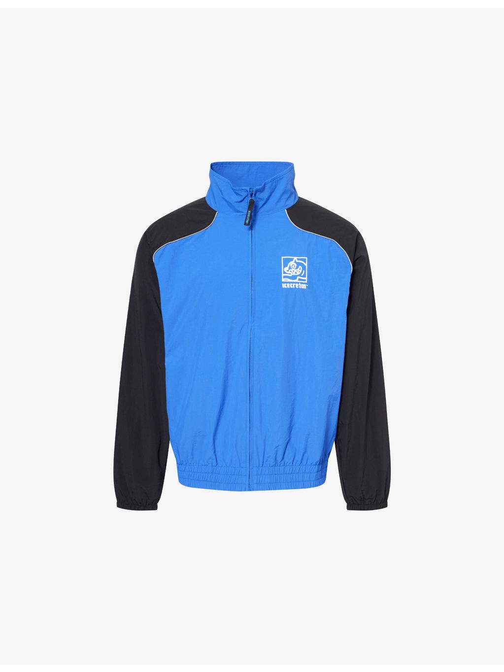 Soft Serve High-Neck Woven Track Jacket - 1