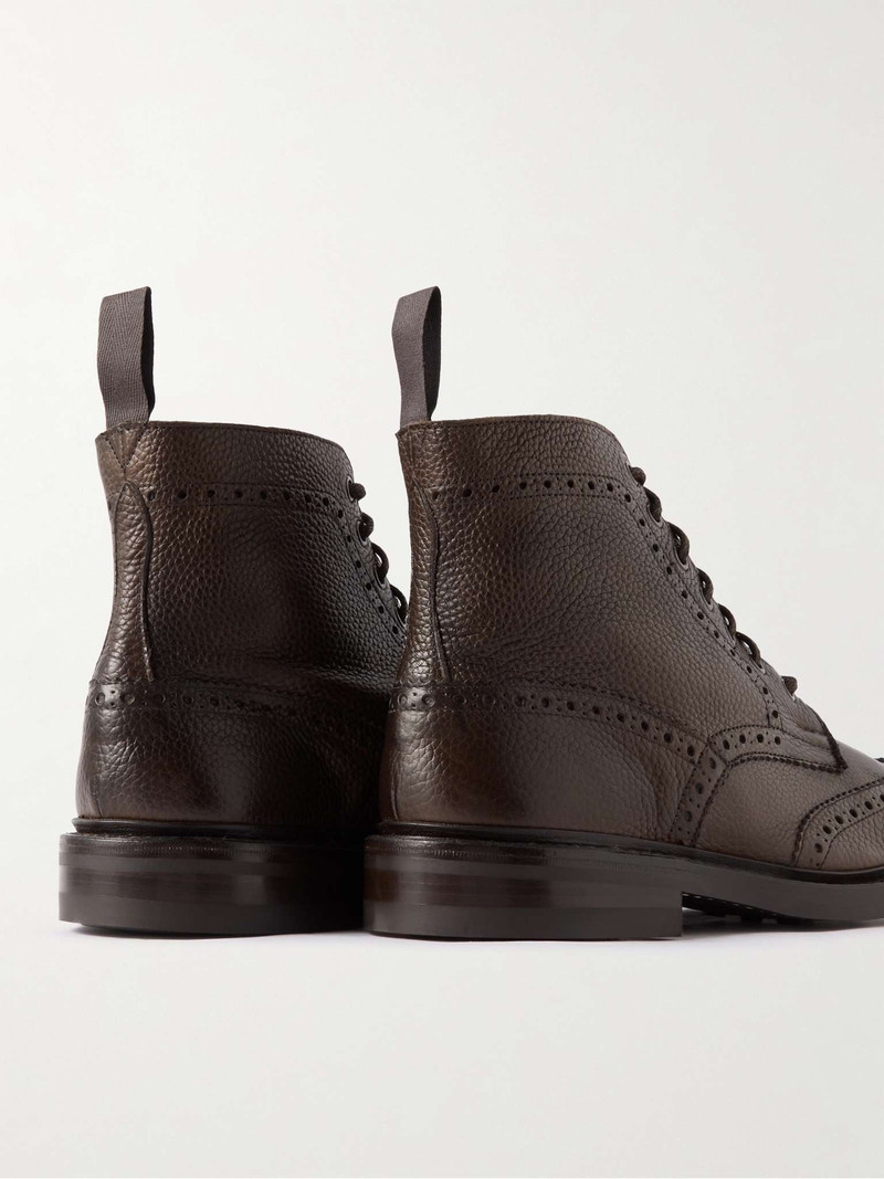 Stow in Dark Leather Boots 5