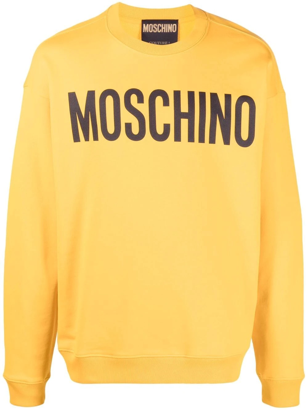 logo-print crew-neck sweatshirt - 1