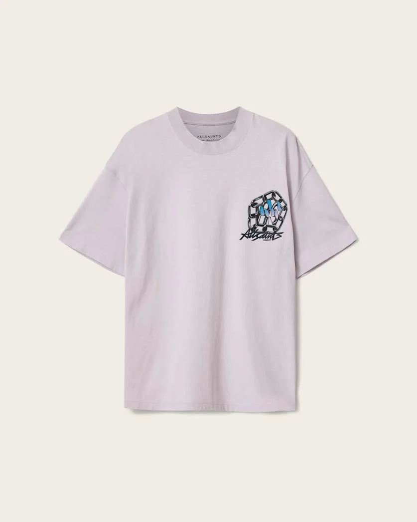 AFFIX SHORT SLEEVE OVERSIZED T-SHIRT - 1