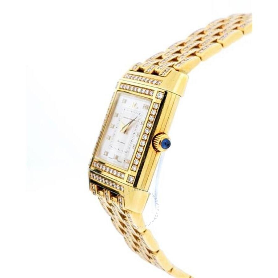 Pre-owned Jaeger LeCoultre Reverso Hand Wind Diamond Ladies Watch 267.1.86 - 5