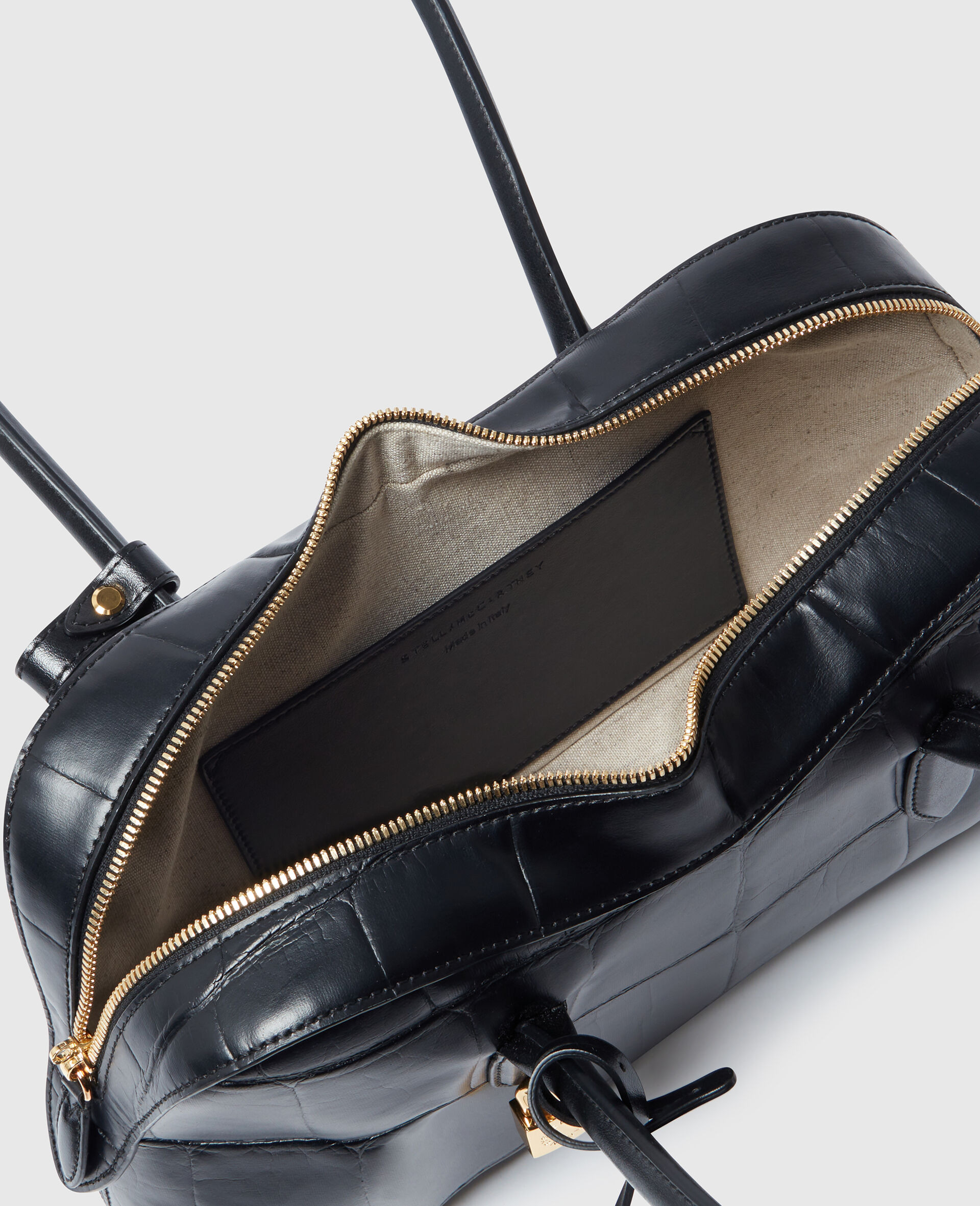 Ryder Crocodile-Embossed Shoulder Bag - 6