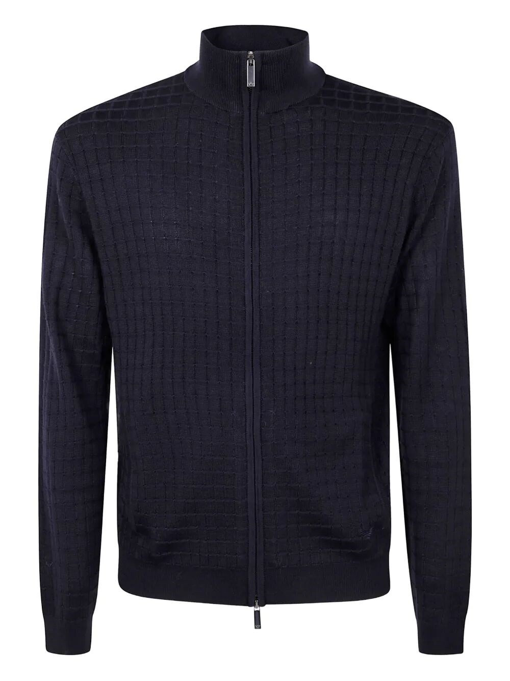 The Full Zip Turtle Neck Sweater from Emporio Armani is a refined choice in the clothing category. C - 1