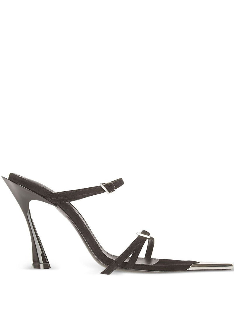 Fang 95mm leather sandals 1