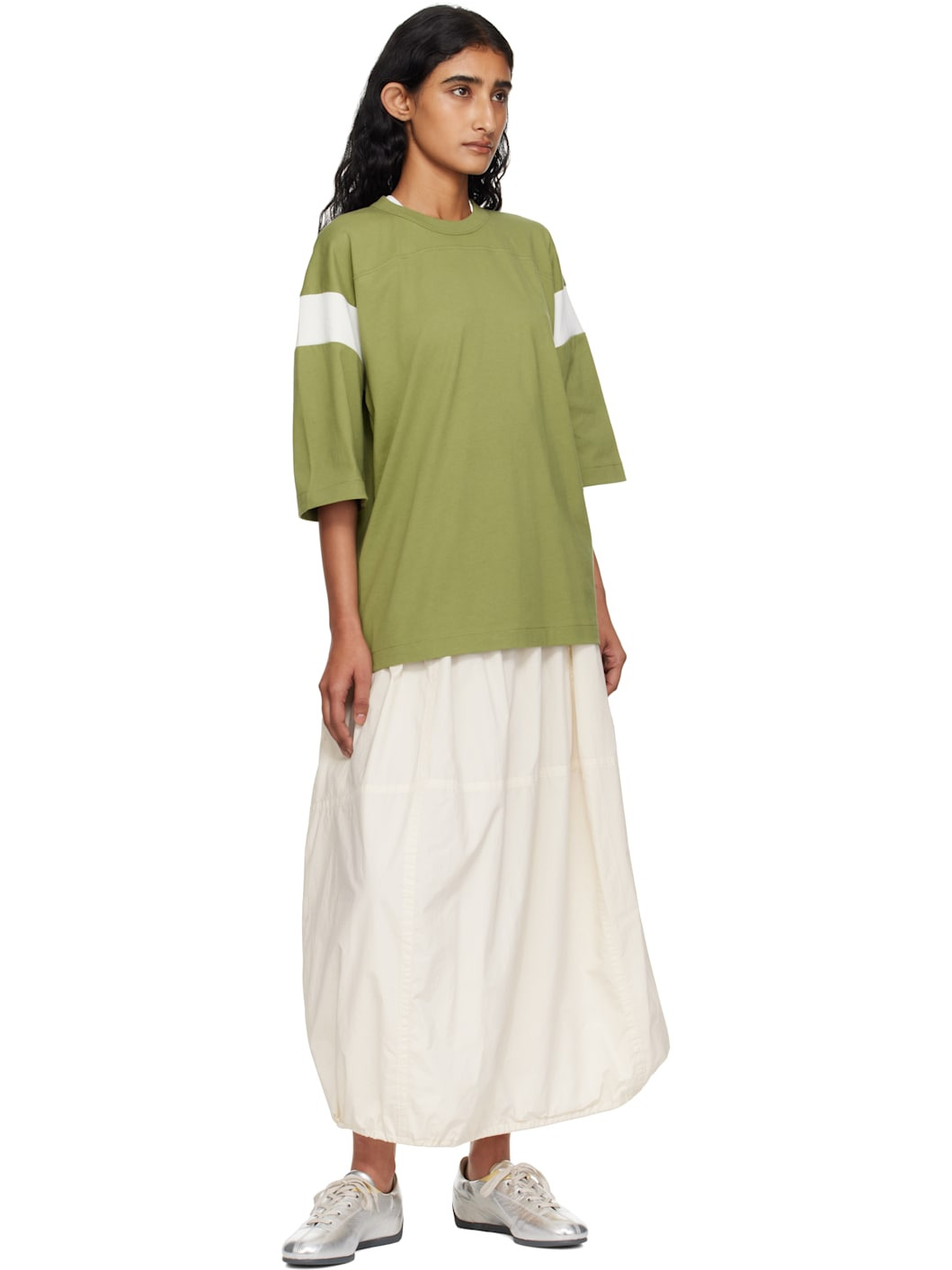 Off-White Parachute Midi Skirt - 4