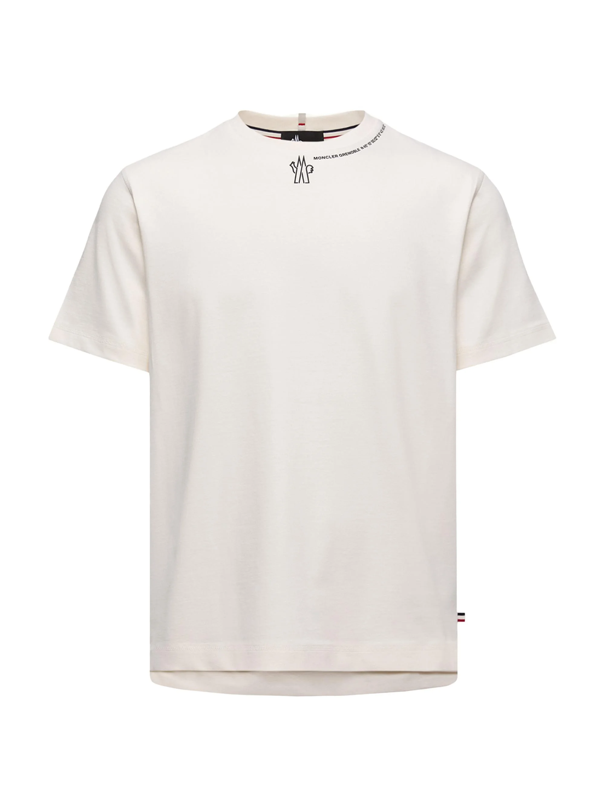 Men's Crewneck T-Shirt in Cotton - White - 1