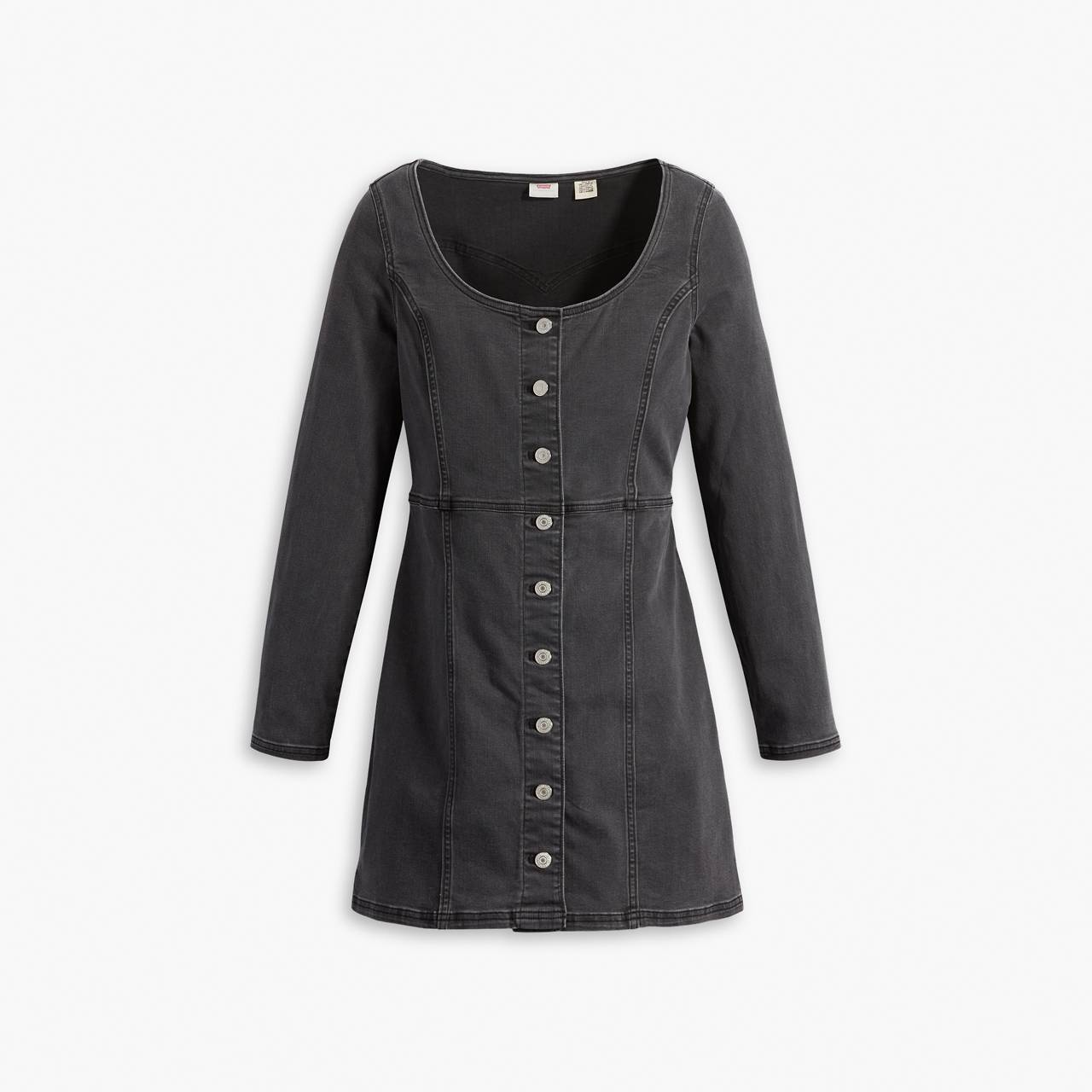 VEDA DENIM DRESS - 5