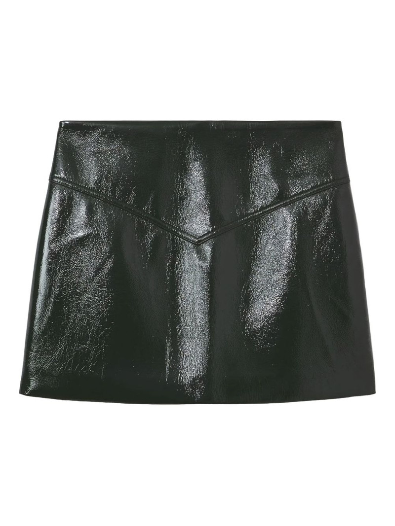 tonal-trim mini skirt 1