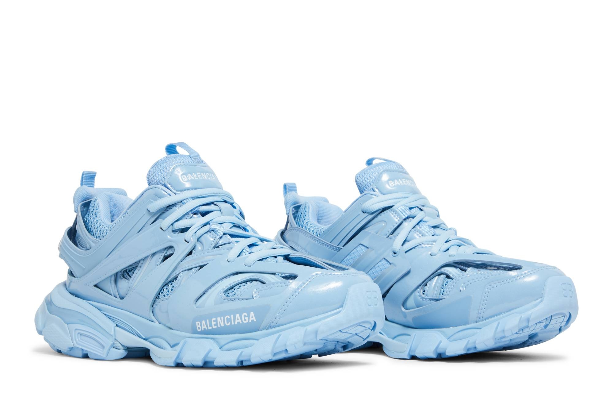 Balenciaga Wmns Track Sneaker 'Metallic Indigo' - 8