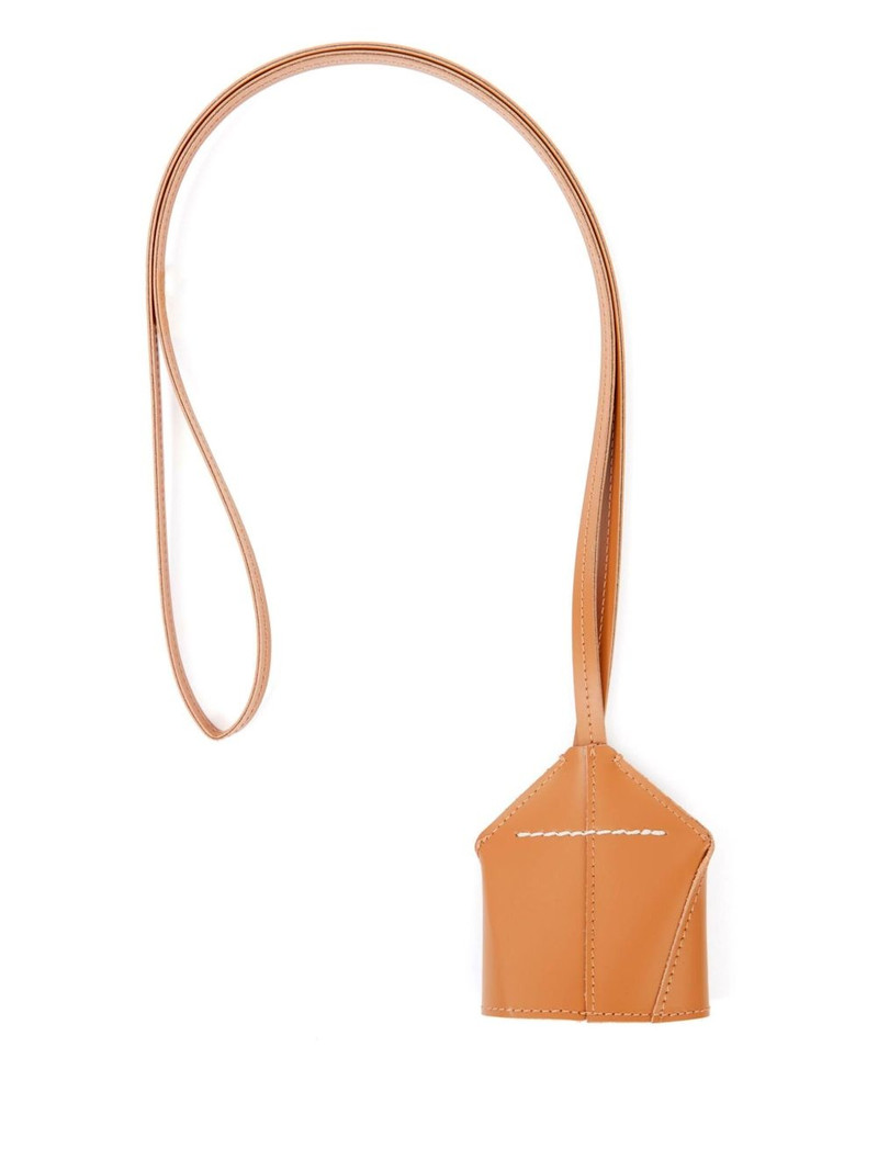 MM6 Maison Margiela leather key lanyard outlook