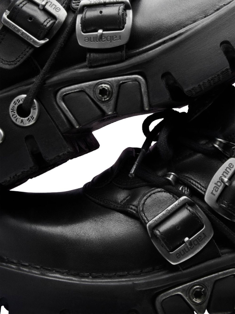 x New Rock leather boots 5