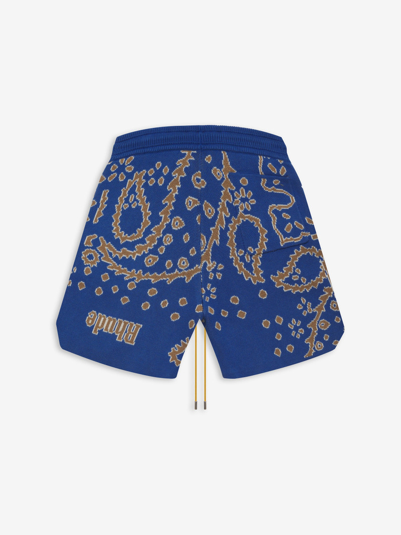 Rhude KNIT BANDANA SHORTS outlook