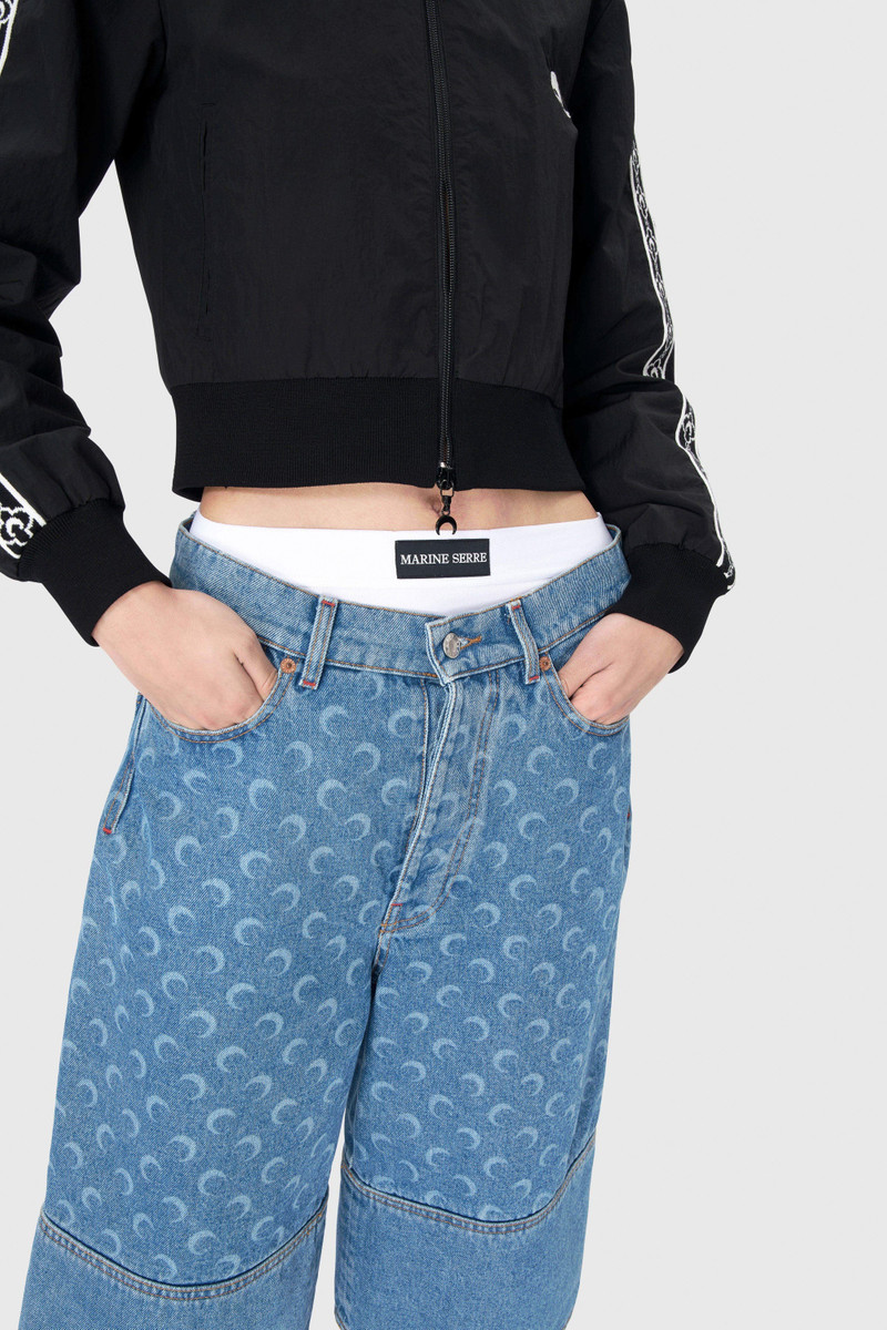 Moon Laser Denim Bermudas 3