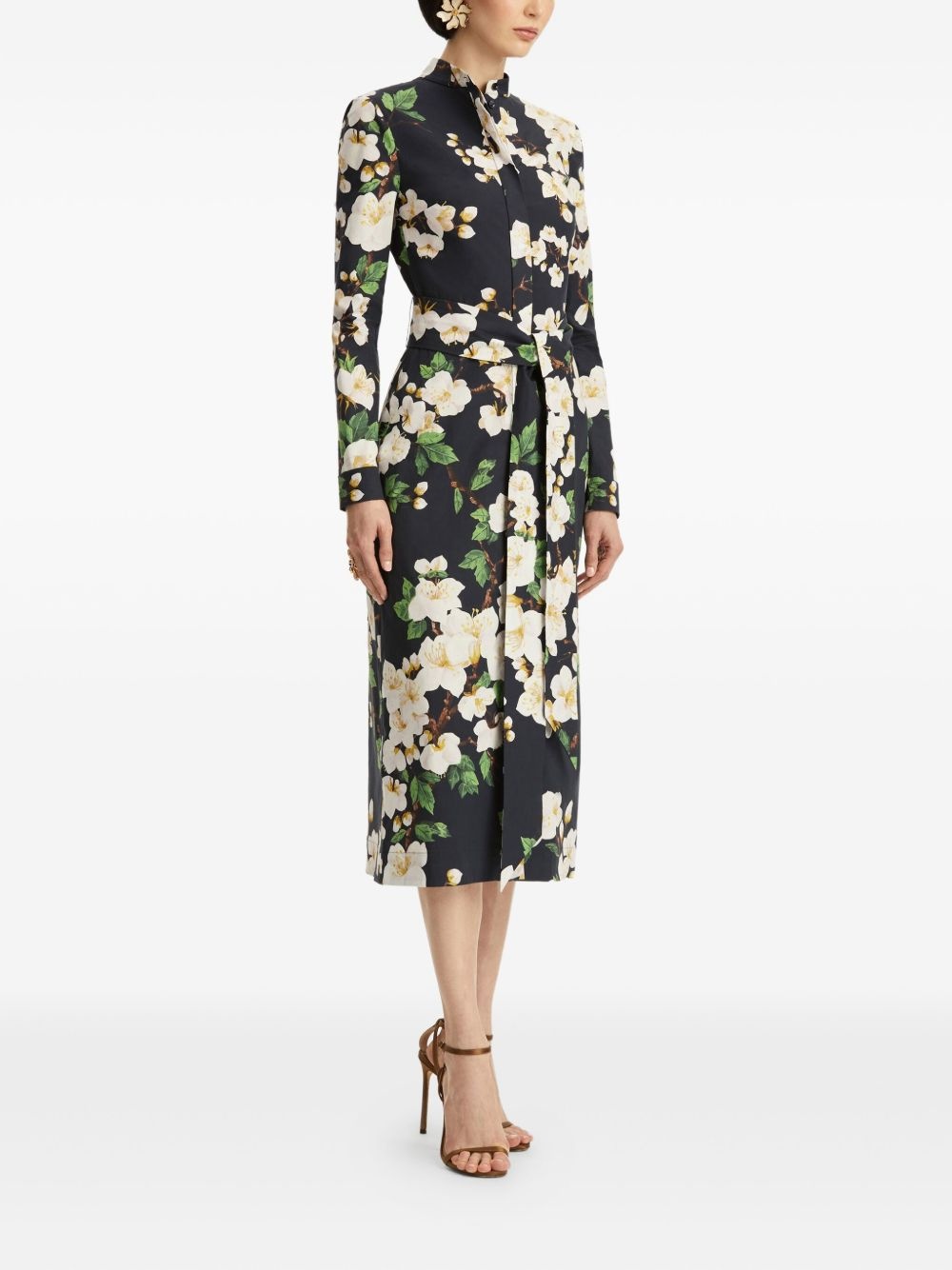 stretch-cotton dress - 3