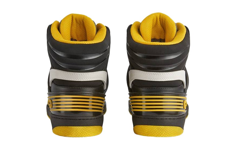 Gucci Basket High 'Black Demetra Yellow' 661308-2SH90-1098 - 5