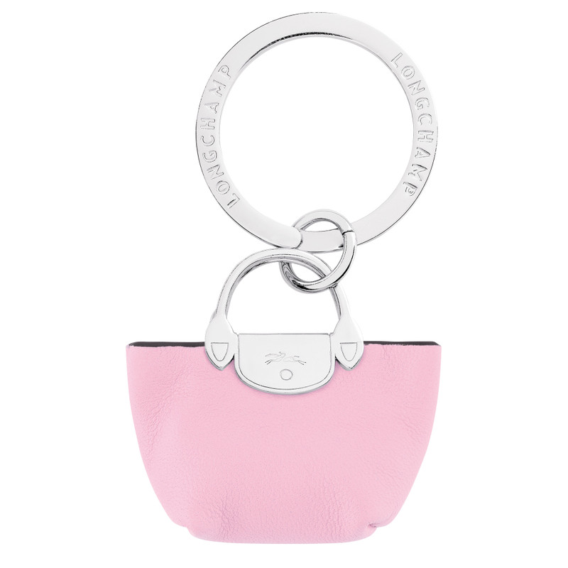 Le Pliage Cuir Key rings Pink - Leather 1
