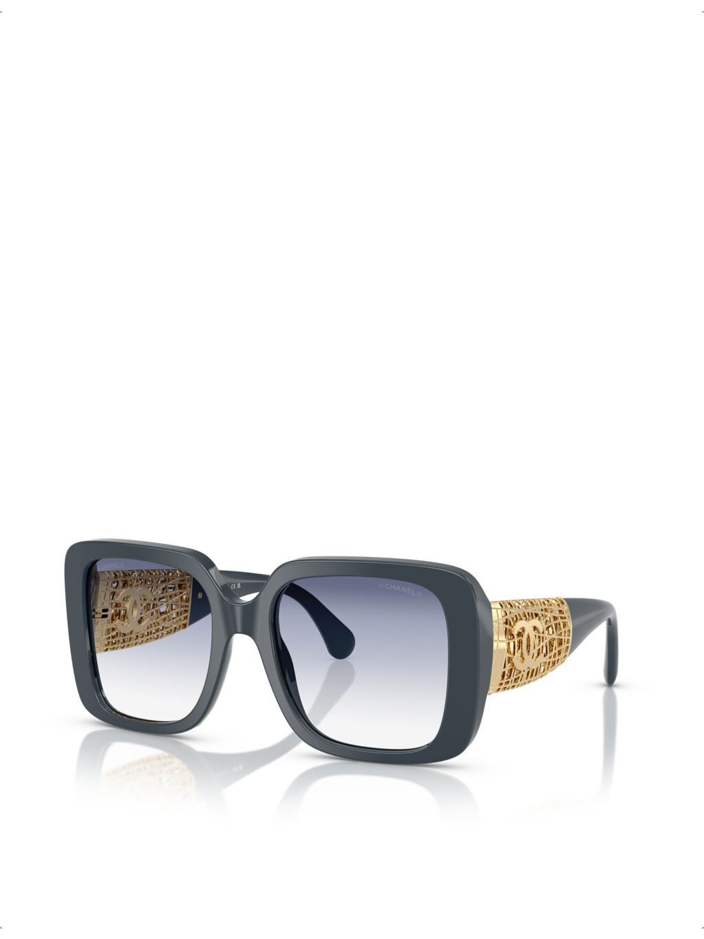 CH5532 Square-Frame Acetate Sunglasses - 2