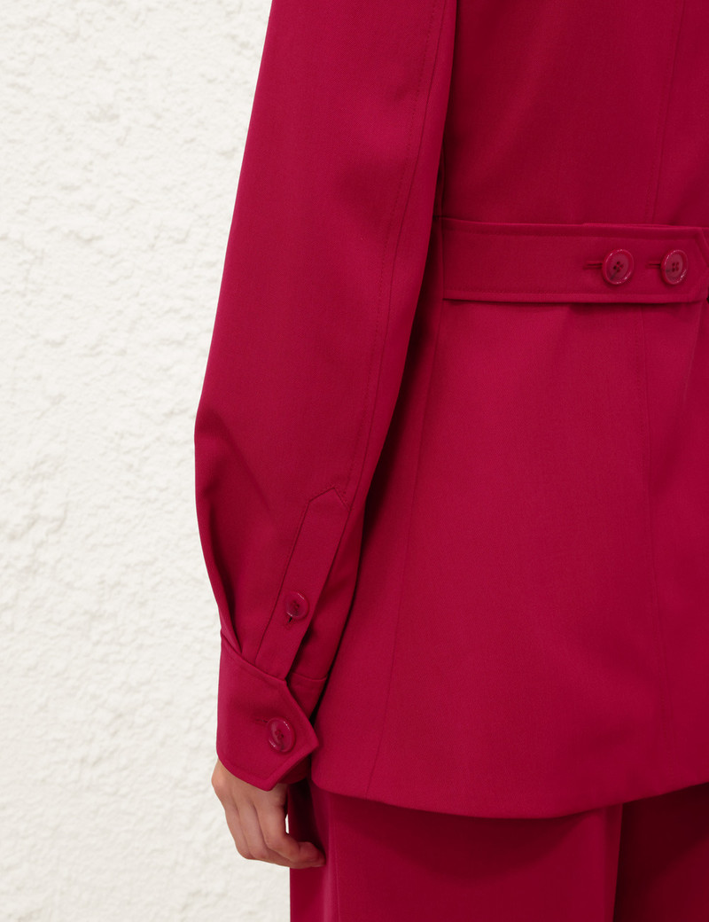 LUNA WOOL POCKET BLAZER 6
