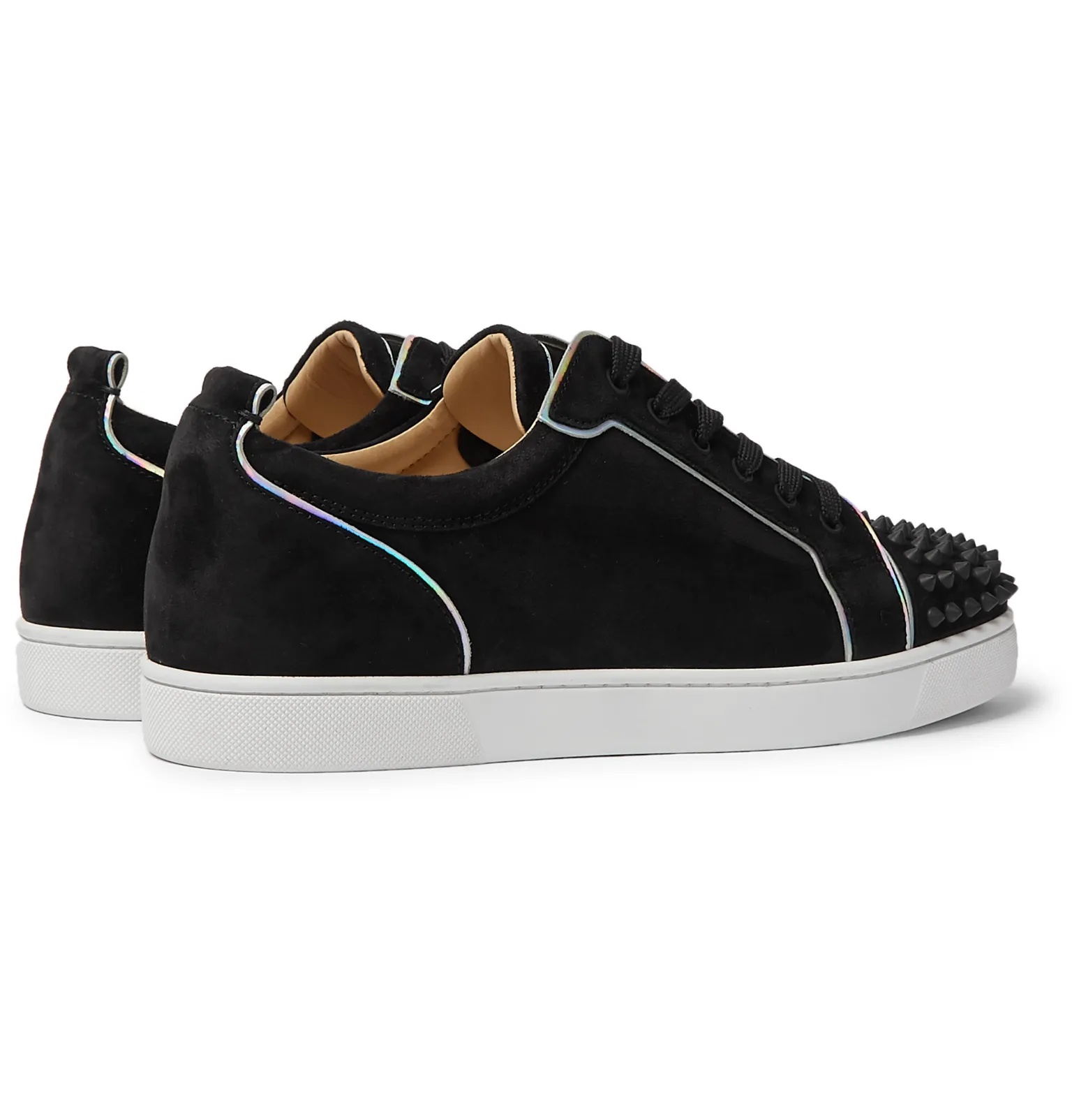 Louis Junior Spikes Cap-Toe Suede Sneakers - 14