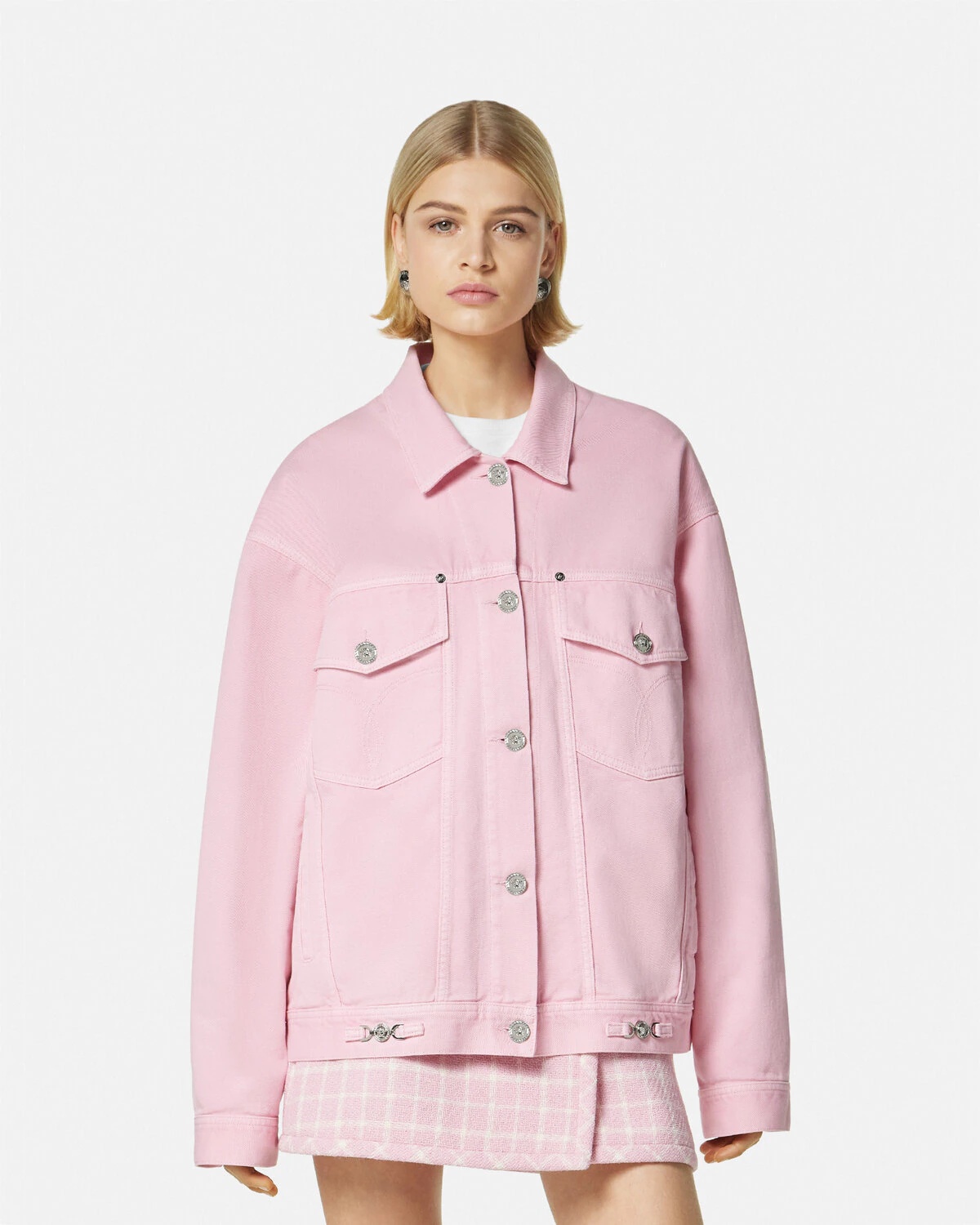 Oversized Denim Jacket - 4