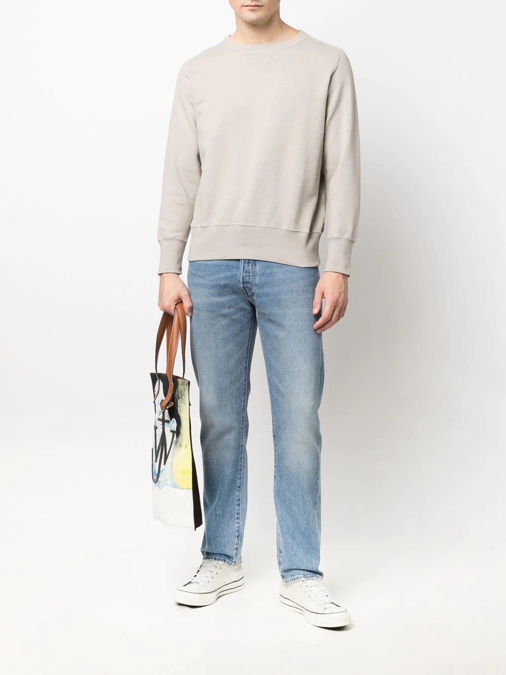 round neck sweatshirt - 2