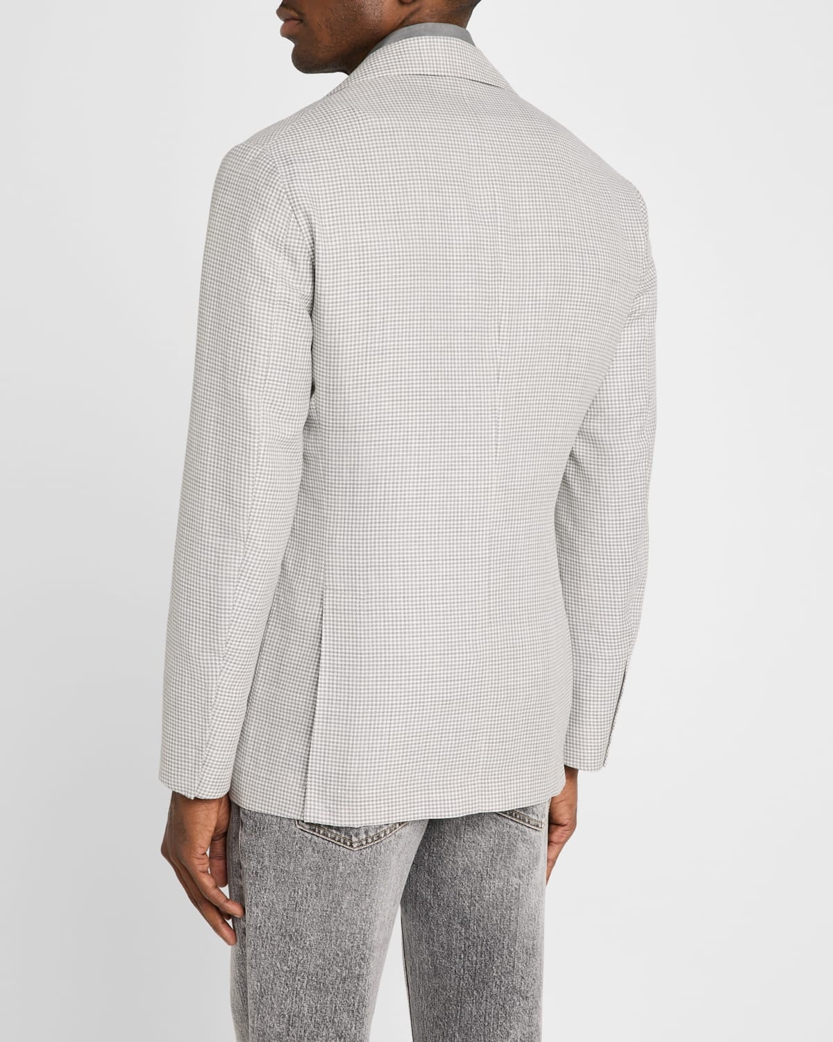 Men's Houndstooth Sport Coat - 3
