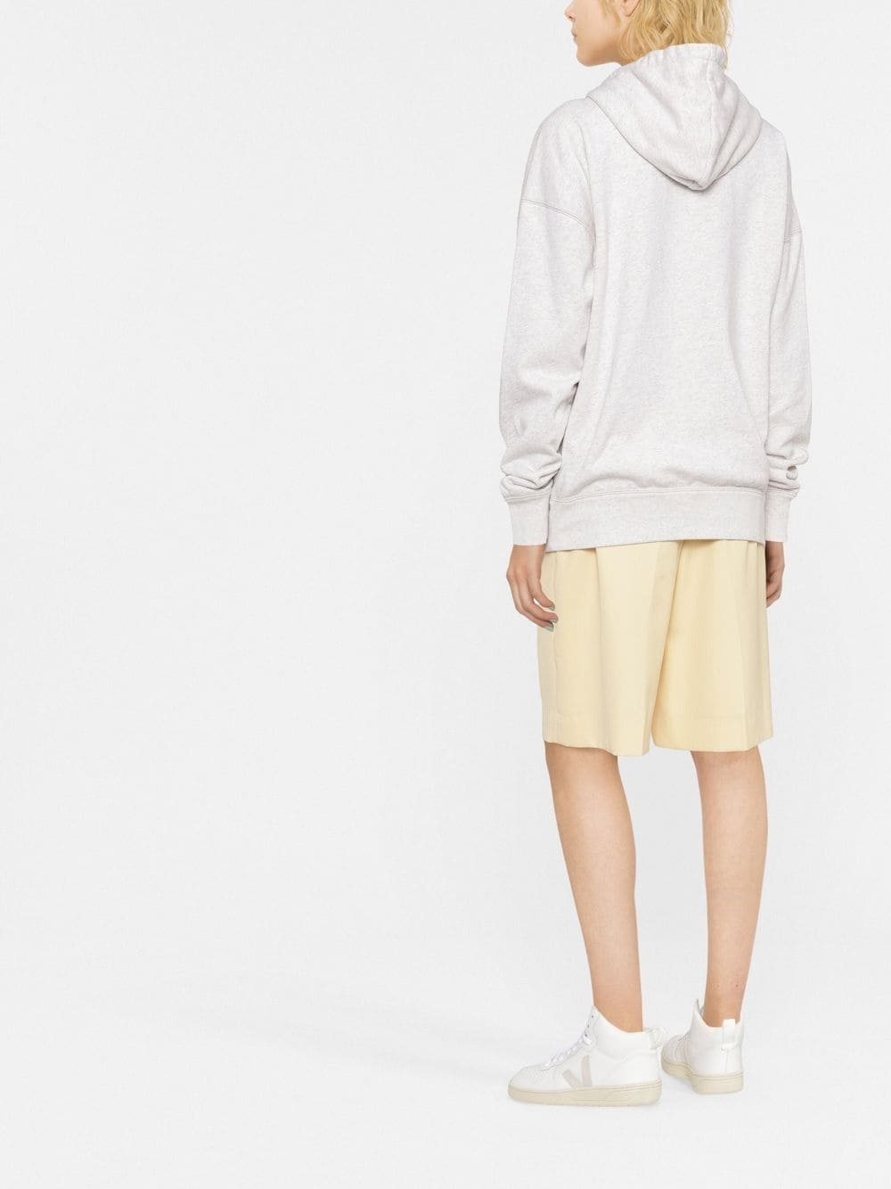 Mansel logo-print hoodie - 3