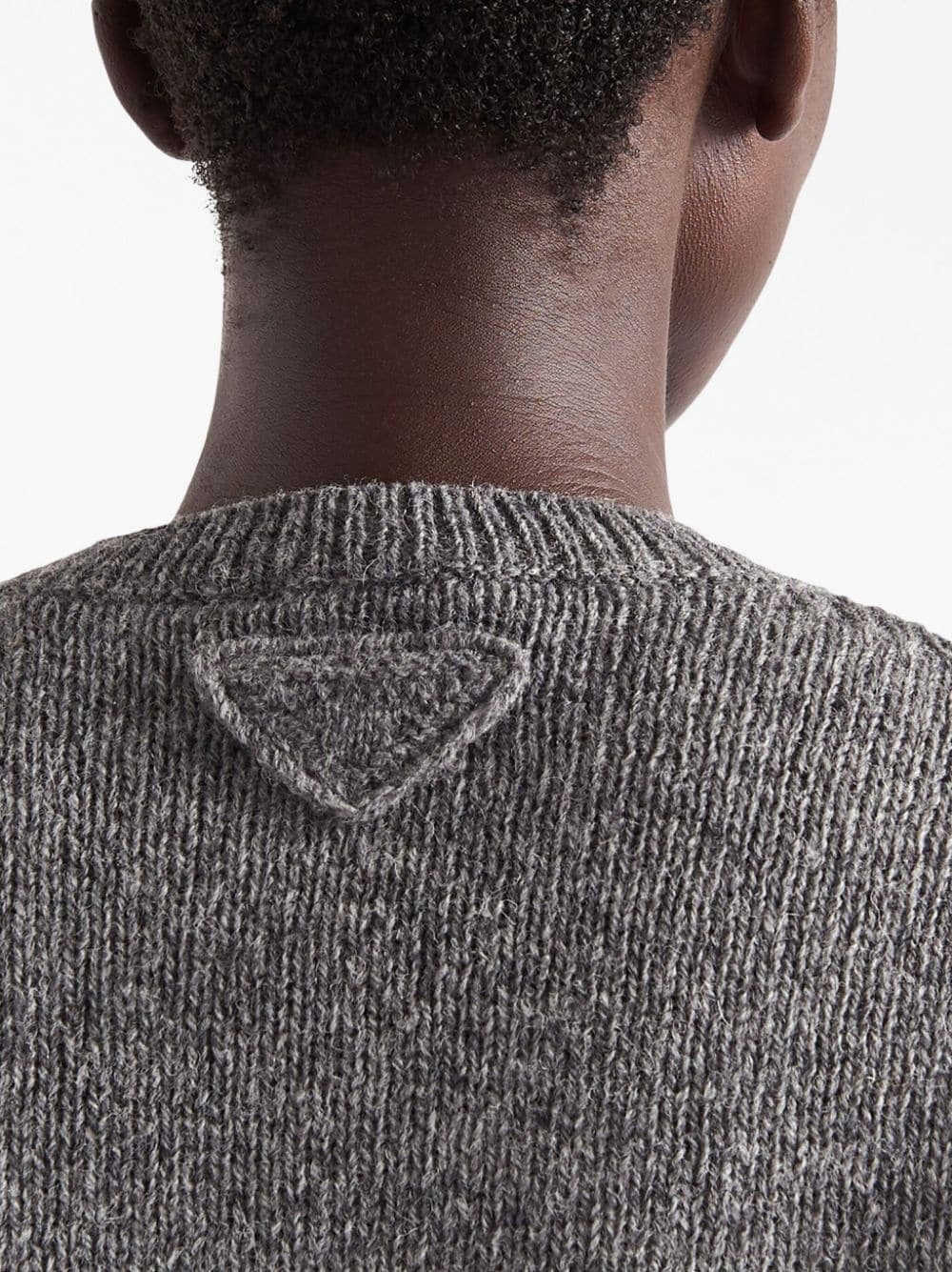 round-neck long-sleeve jumper - 5