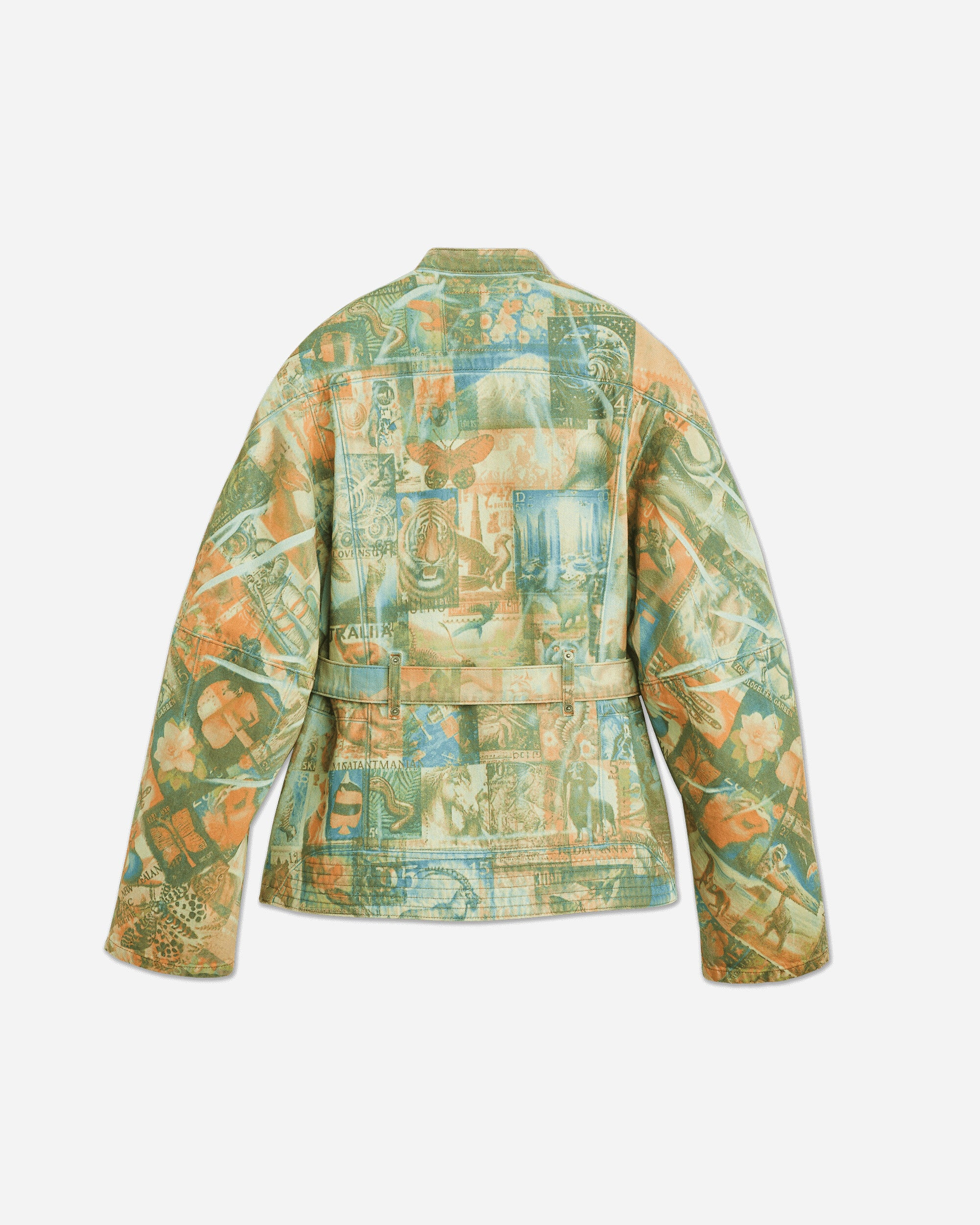 Women's Levi’s Carina Waisted Jacket Postal Stamp Print - 2