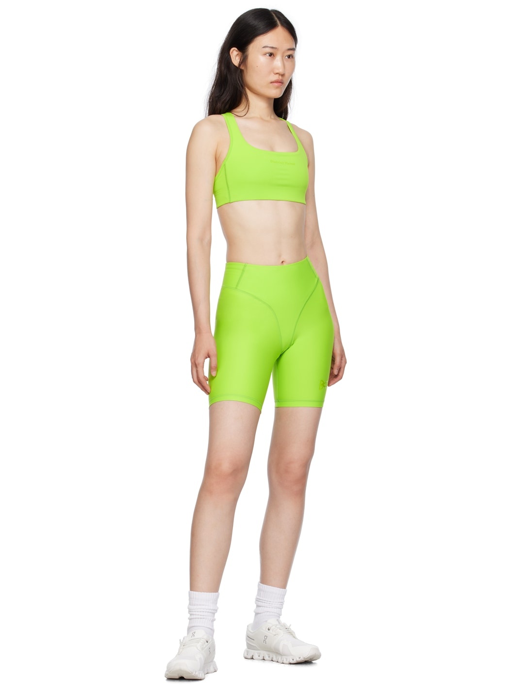 Green Pocketed Shorts - 4