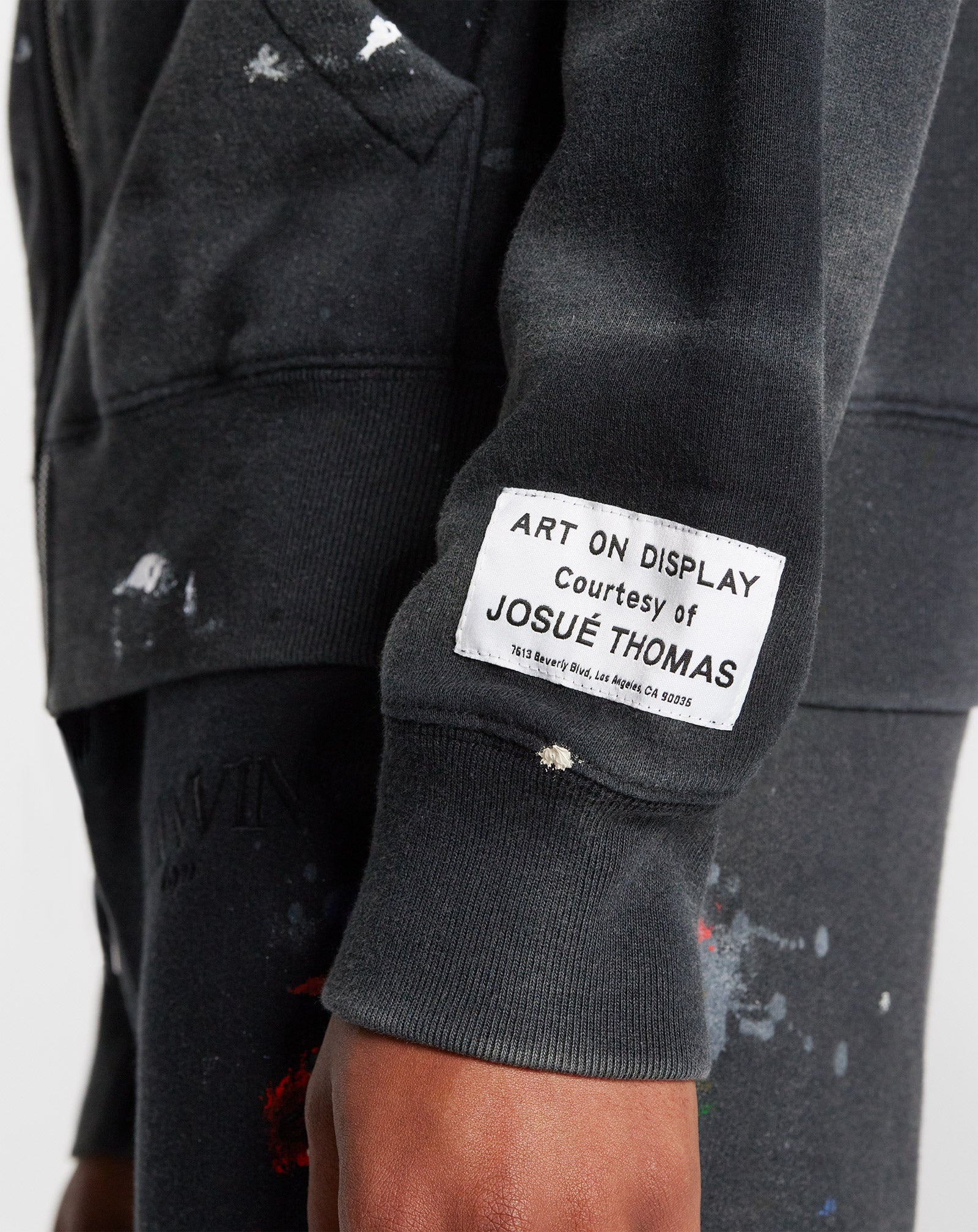 GALLERY DEPT. X LANVIN ZIP-UP HOODIE - 5