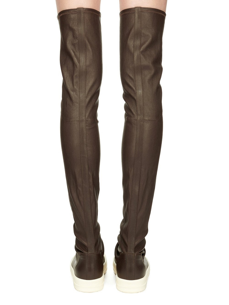 Brown Stocking Boots 4