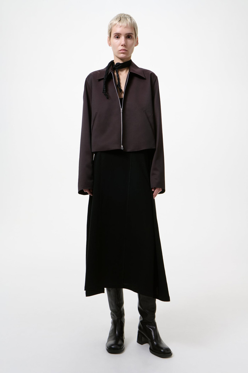 Our Legacy Statue Jacket Crushed Grape Formflex Weave outlook