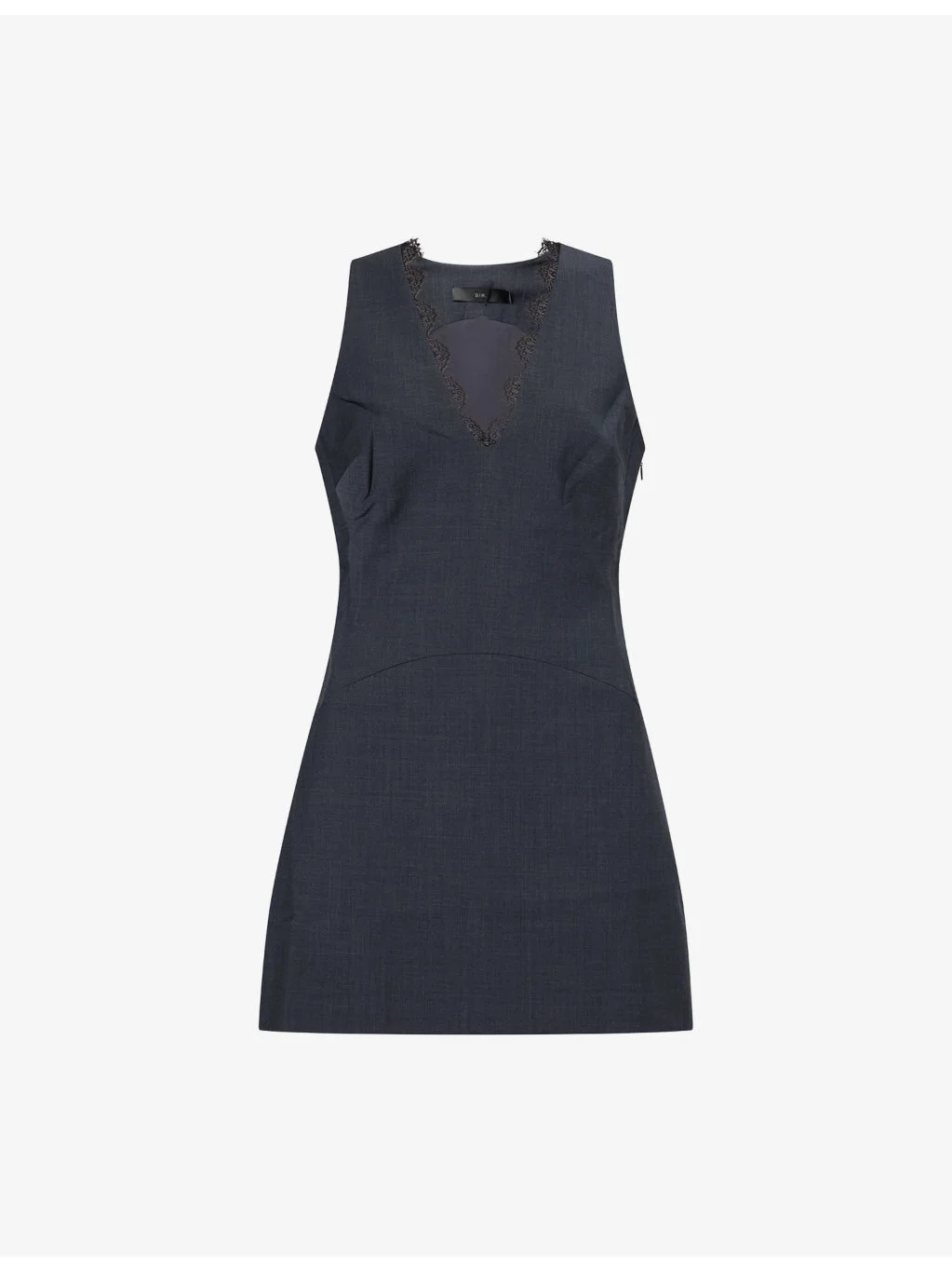 Mathias Wool-Blend Mini Dress - 1