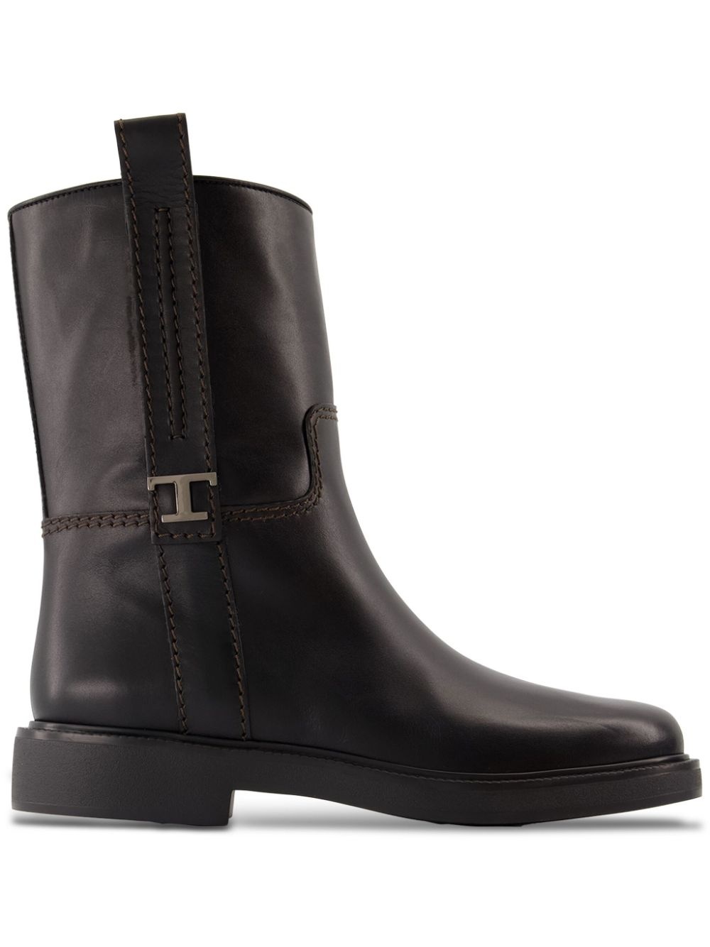 leather ankle boots - 1