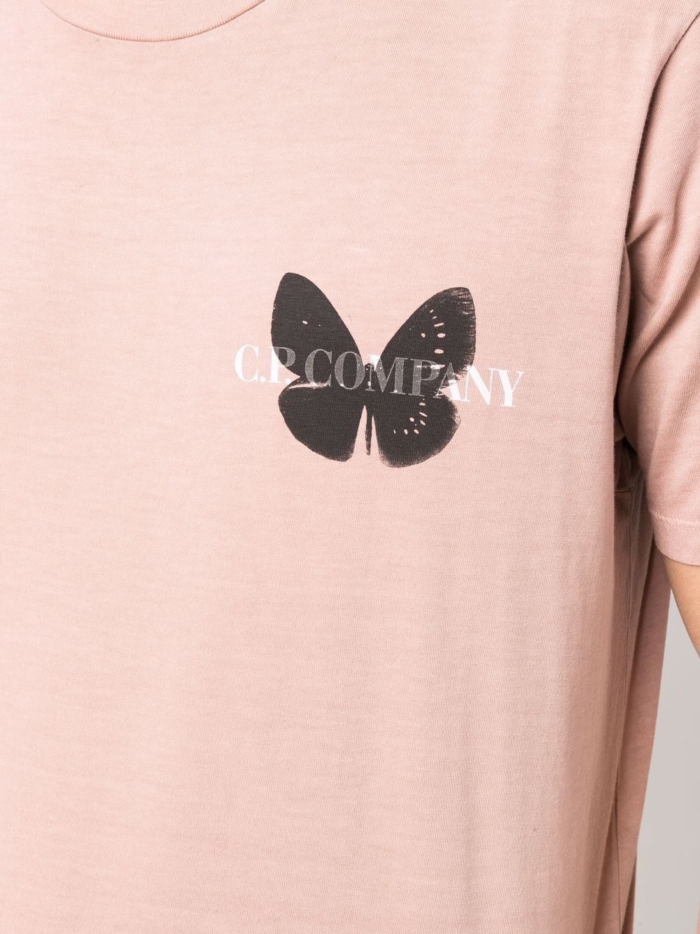 butterfly-print T-shirt - 5