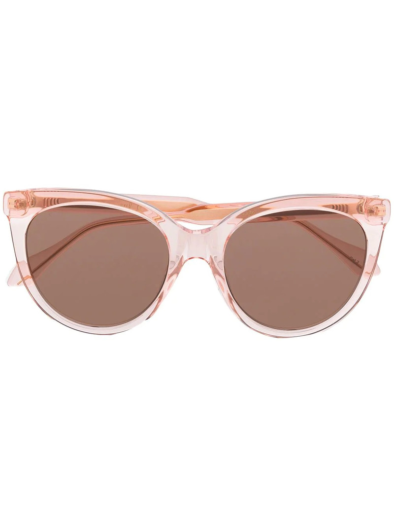 tinted cat-eye sunglasses 1
