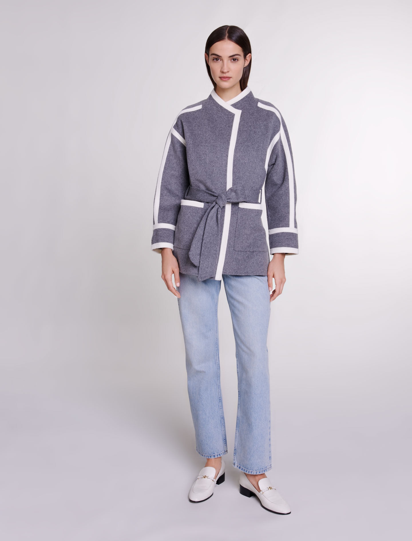 Short two-tone coat - 2