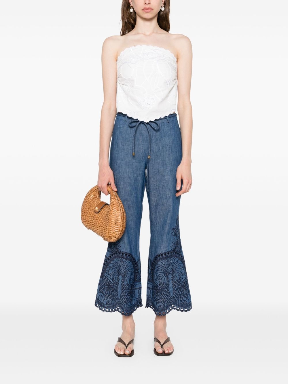Coco embroidered trousers - 2