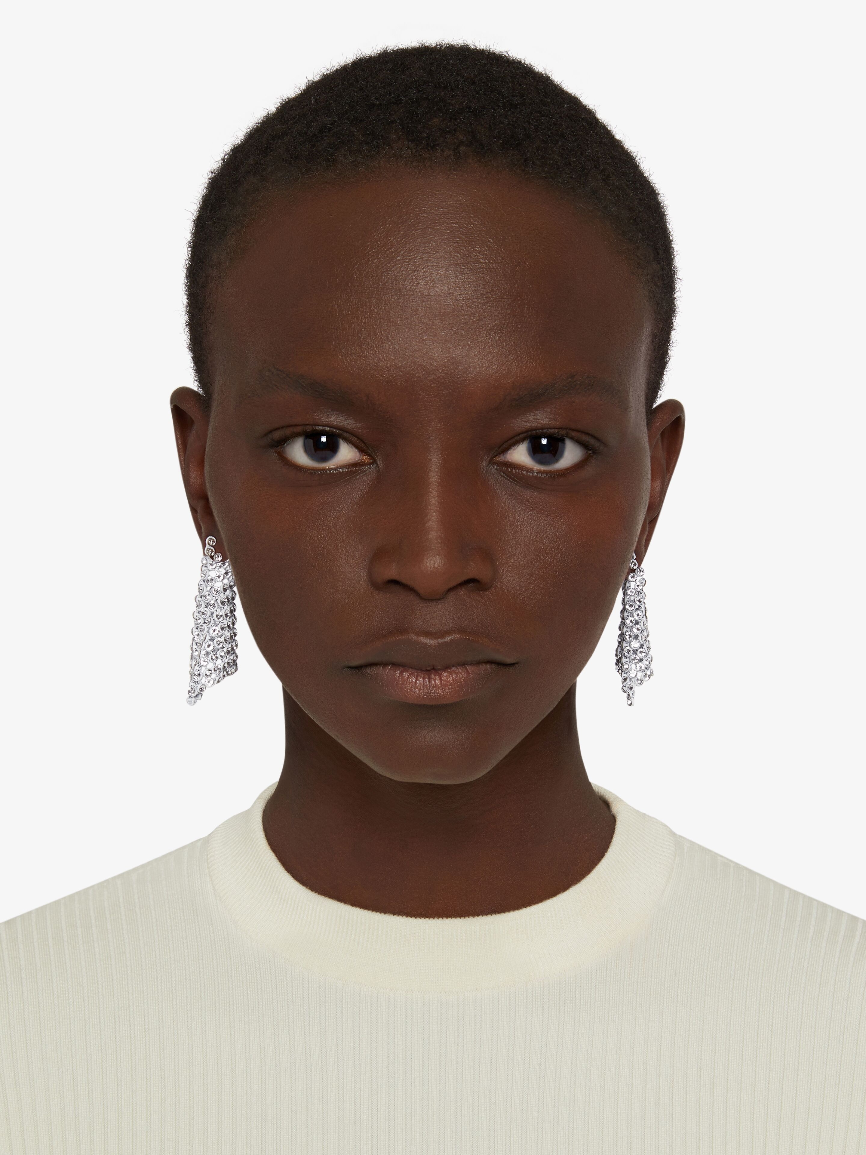 G MESH SMALL EARRINGS - 3