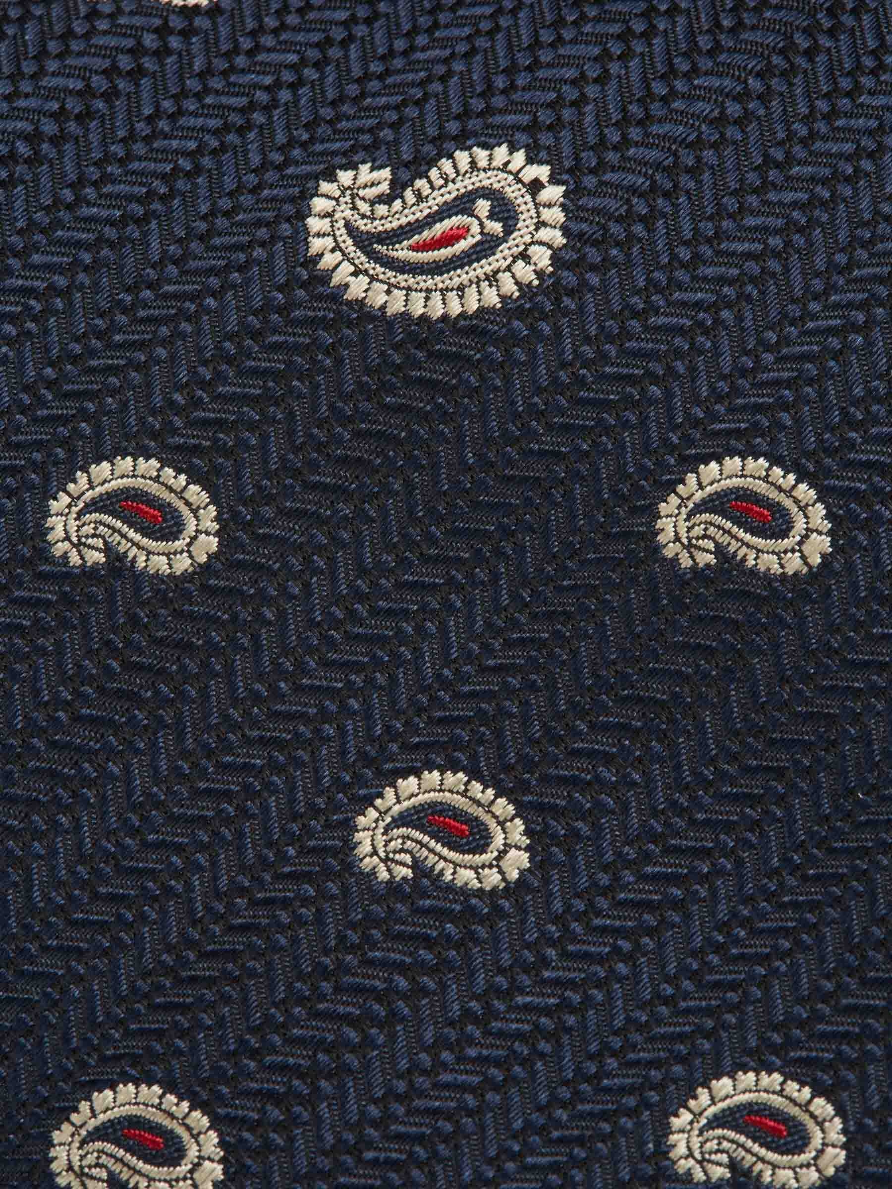 PAISLEY SILK TIE - 3