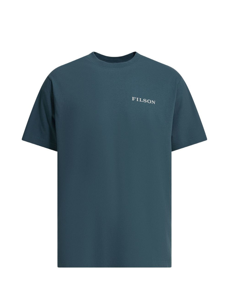 logo-print cotton T-shirt 1