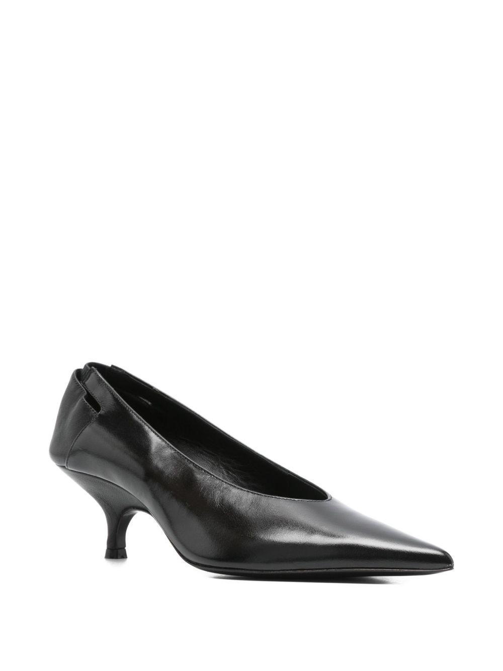 50mm Sloane pointed-toe kitten-heel pumps - 2