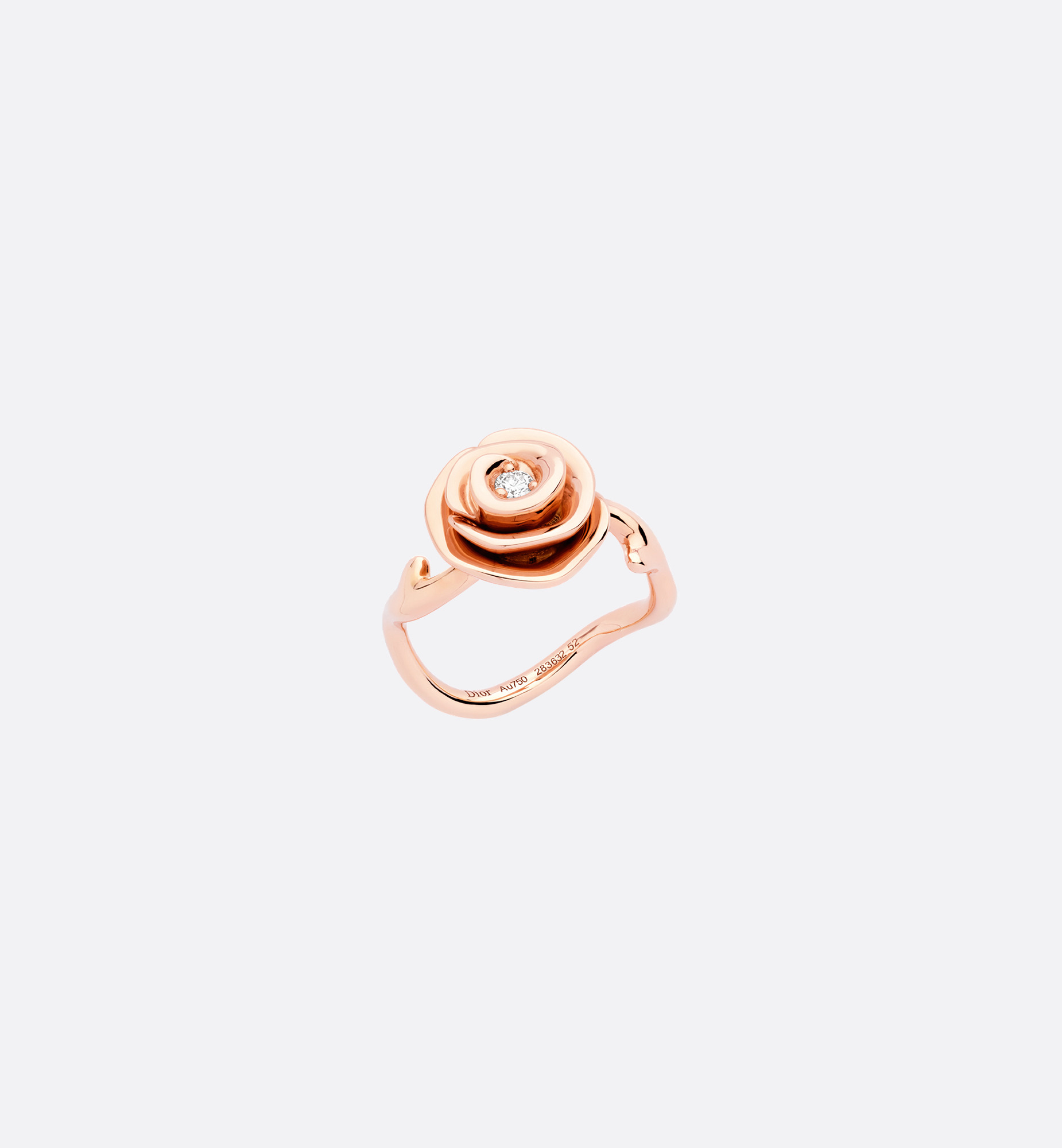 Large Rose Dior Couture Ring - 4