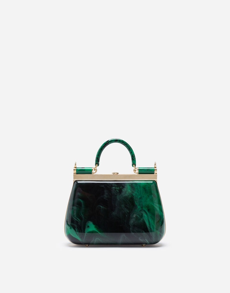 Sicily box bag in malachite sint glass - 4